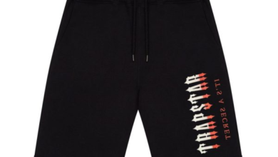 New Trapstar London Oversized Decoded Shorts lack